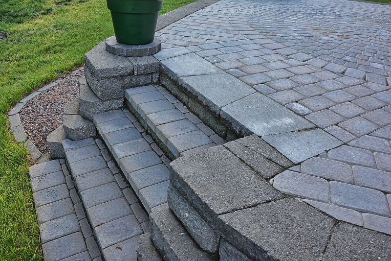 Paver Steps Repair detail