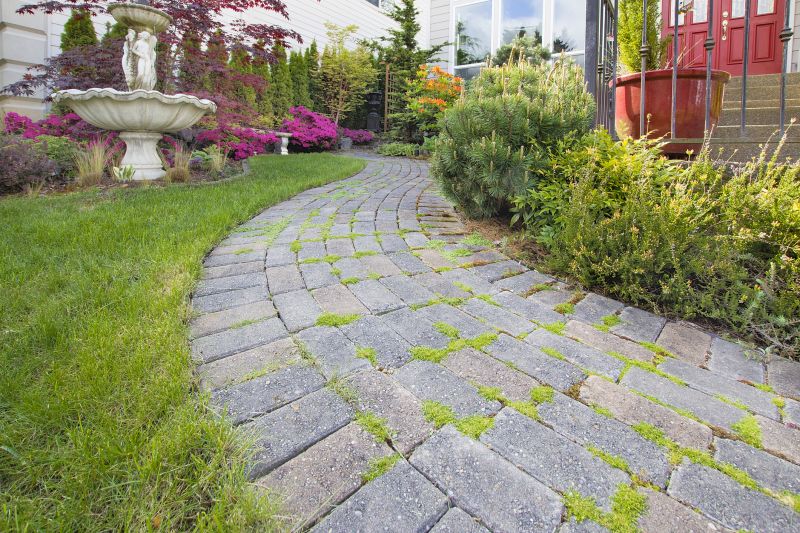 Decorative Paver Steps